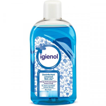 Igienol Dezinfectant fara Clor Blue Fresh 1l