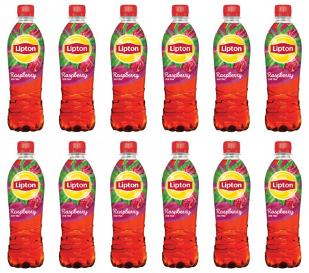 Lipton Bautura Racoritoare Necarbogazoasa cu Zmeura 12 buc x 500ML