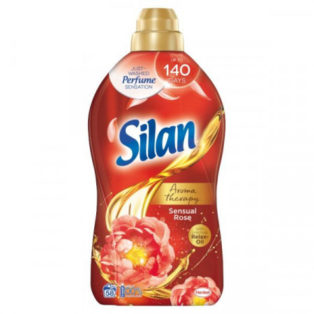 Silan Balsam de Rufe Aroma Therapy Sensual Rose pentru 58 Spalari 1.45l