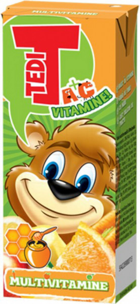 Tedi Suc de Morcovi Multivitamine 200ML