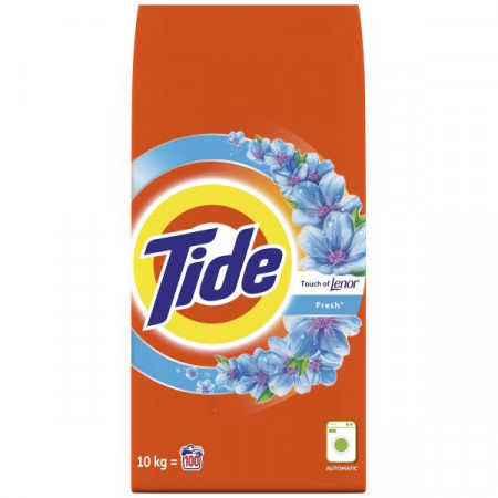 Tide Detergent de Rufe Pudra Automat Touch of Lenor Fresh pentru 100 Spalari 10kg
