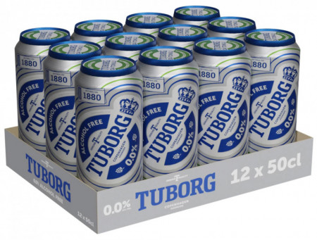 Tuborg Bere 0% Alcool 12 buc x 500ML