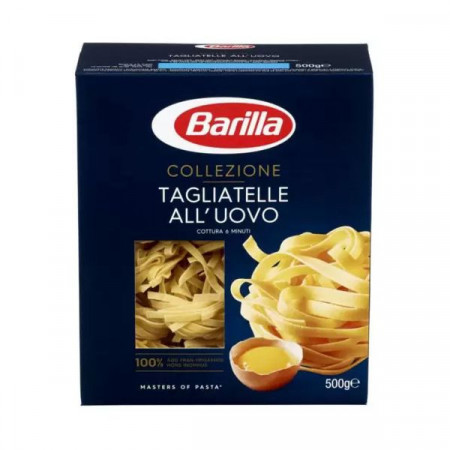 Barilla Tagliatelle Paste Alimentare din Gris de Grau Dur cu Oua 500g