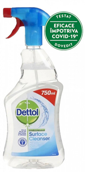Dettol Spray Dezinfectant pentru Suprafete 500ml