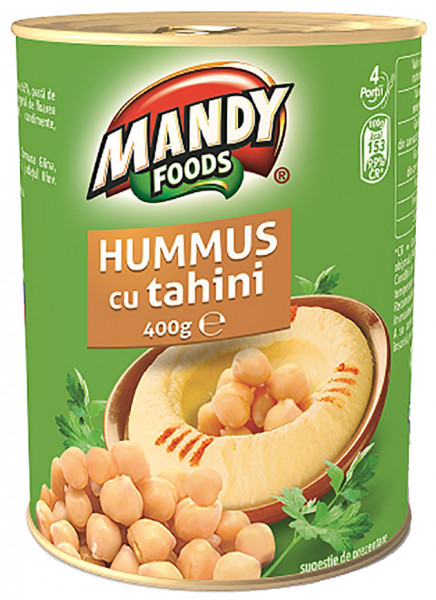Mandy Hummus cu Tahini 400g
