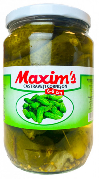 Maxim's Castraveti Cornison 6-9cm 670g