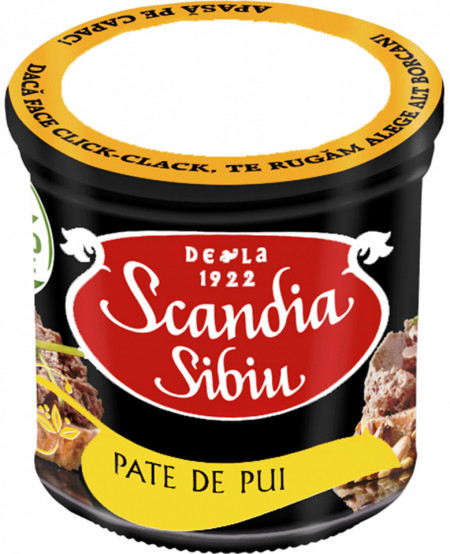 Scandia Sibiu Pate de Pui 140g