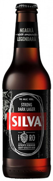 Silva Bere Neagra Pasteurizata 7% Alcool 330ML