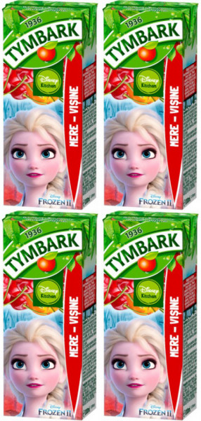 Tymbark Bautura Racoritoare cu Mere si Visine 4 buc x 200ML