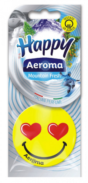 Aeroma Happy Odorizant Auto Carton Mountain Fresh