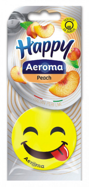 Aeroma Happy Odorizant Auto Carton Piersica