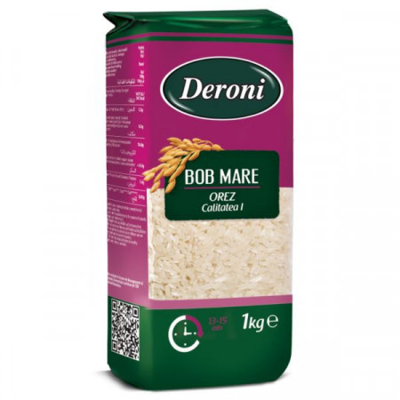 Deroni Orez cu Bob Mare Calitatea I 1Kg