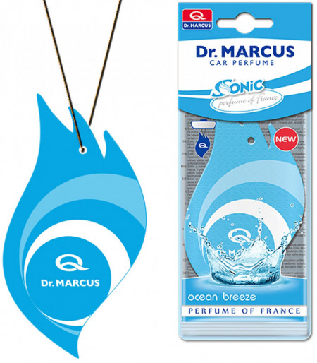 Dr.Marcus Odorizant Auto Carton cu Agatatoare Ocean Breeze