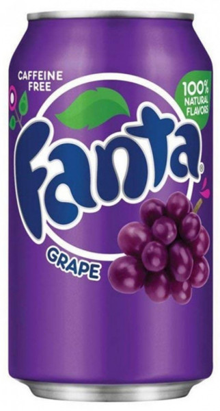 Fanta Grape Bautura Racoritoare Carbogazoasa cu Aroma de Struguri fara Cofeina 355ML