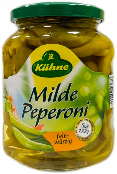 Kuhne Milde Peperoni Ardei Usor Iute Murat 315g