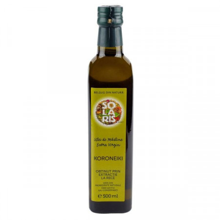 Solaris Ulei de Masline Extra Virgin Koroneiki Presat la Rece 250ml