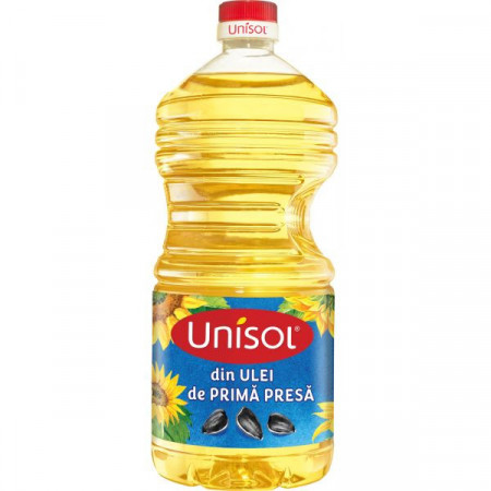 Unisol Ulei Rafinat de Floarea Soarelui 2L