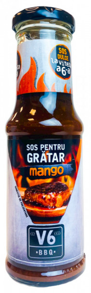 V6Bbq Sos pentru Gratar cu Mango 200ml