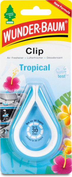Wunder-Baum Odorizant Auto Clip Tropical