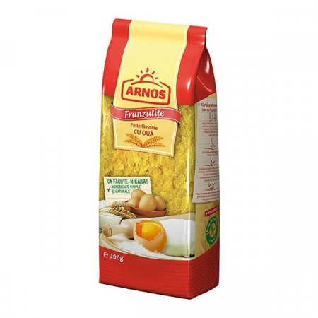 Arnos Frunzulite Paste Fainoase cu Oua 200g