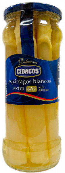 Cidacos Sparanghel Alb Extra 540g