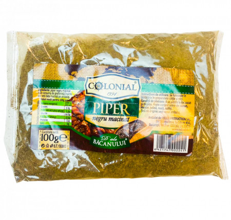 Colonial Piper Negru Macinat 100g