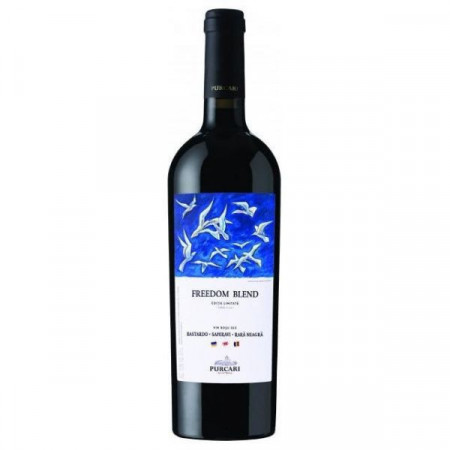 Purcari Freedom Blend Vin Rosu Sec 750ml