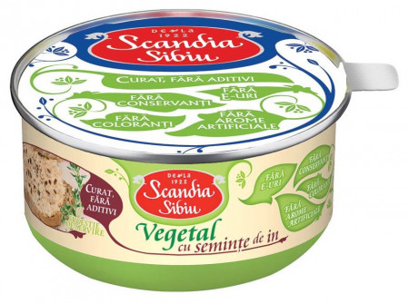 Scandia Sibiu Aperitiv Vegetal cu Seminte de In 120g