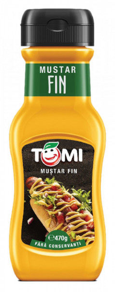 Tomi Mustar Fin 470g