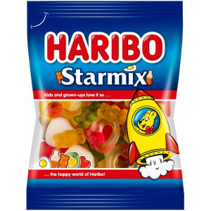 Haribo Starmix Jeleuri cu Aroma de Fructe si Cola 100g