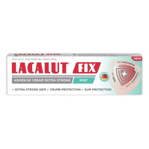 Lacalut Fix Mint Crema Adeziva pentru Proteze Totale si Partiale 40g