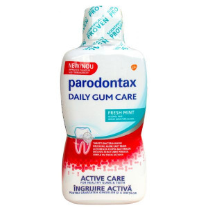 Parodontax Daily Gum Care Apa de Gura pentru Sanatatea Gingiilor si a Dintilor 500ml