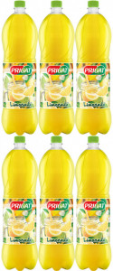 Prigat Limonada Bautura Racoritoare Necarbonatata cu Suc de Portocala Lamaie si Lamaie Verde 6 buc x 1.75L