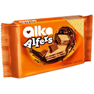 Alka Alfers Napolitane cu Crema de Cacao 170g