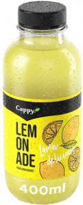 Cappy Lemonade Bautura Racoritoare Necarbogazoasa cu Suc si Pulpa de Lamaie 400ml
