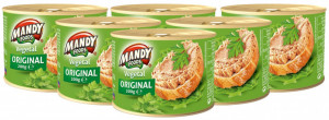 Mandy Original Pasta Vegetala Tartinabila 6 buc x 200g