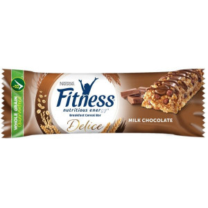 Nestle Fitness Baton de Cereale cu Ciocolata cu Lapte 22.5g