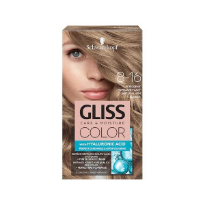 Gliss Color Vopsea de Par Nr.8-16 Blond Natural Cenusiu
