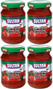 Sultan Pasta de Tomate 24% 4 buc x 190g