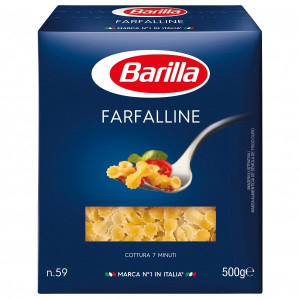 Barilla Farfalline No 59 Paste Alimentare din Faina de Gris Dur 500g