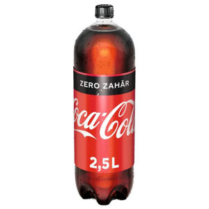 Coca Cola Bautura Racoritoare Carbogazoasa cu Indulcitori Zero Zahar 2.5L