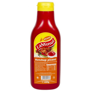 La Minut Ketchup Picant 480g