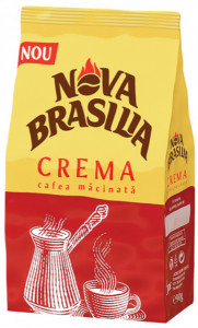 Nova Brasilia Crema Cafea Macinata 90g