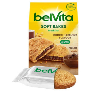 Belvita Soft Bakes Biscuiti cu Cereale si Ciocolata 250g