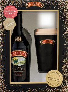 Bailey S Set Original Crema de Whisky 17% alcool 700ml + Cana de Voiaj
