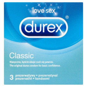 Durex Classic Prezervative 3bucati