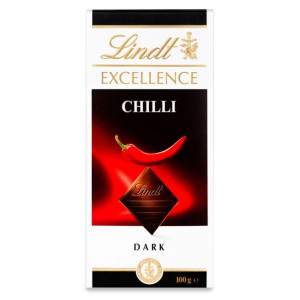 Lindt Excellence Ciocolata Amaruie cu Extract de Chili 100g
