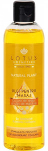 Lotus Ulei pentru Masaj cu Unt de Shea si Ulei de Masline 250ml