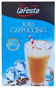 La Festa Iced Cappuccino Bautura Instant Rece cu Cafea Solubila 8 buc x 18g