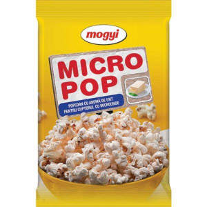 Mogyi Popcorn pentru Microunde cu Aroma de Unt 100g